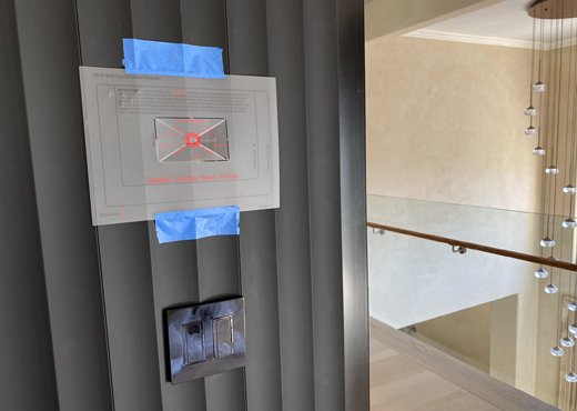 Control4 install team on site in Bel Air