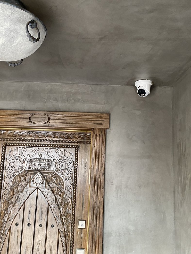 Security camera installation, Malibu