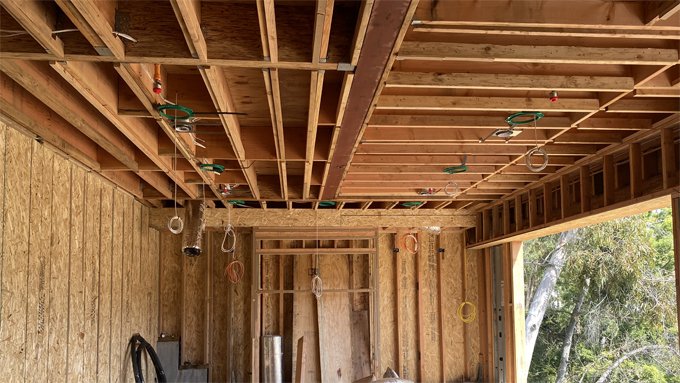 Pre-wiring for landscape audio, Pacific Palisades