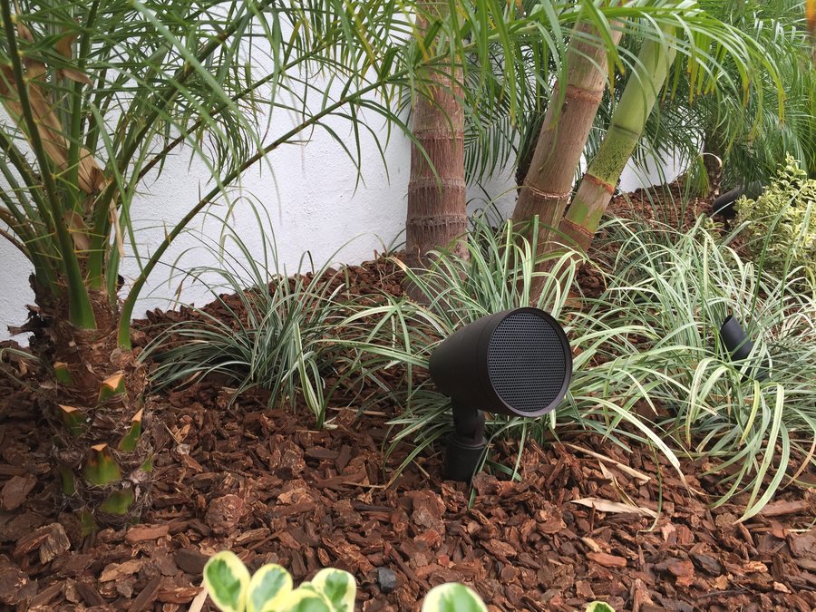 Landscape audio installation, Sherman Oaks