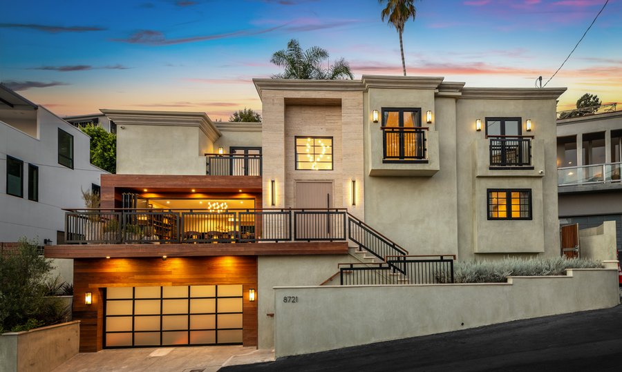 Sunset Plaza, West Hollywood — completed install