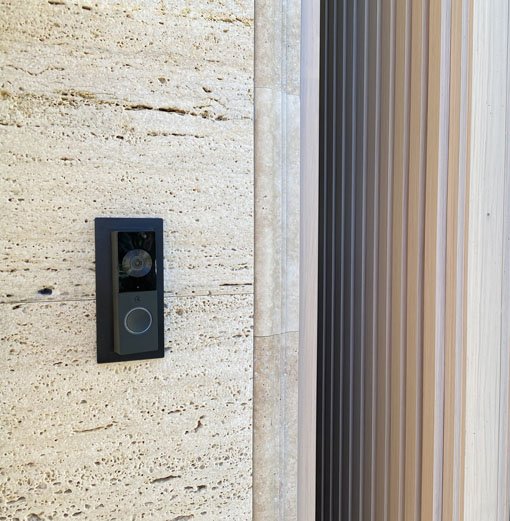 Control4 doorbell/intercom installation, West Hollywood