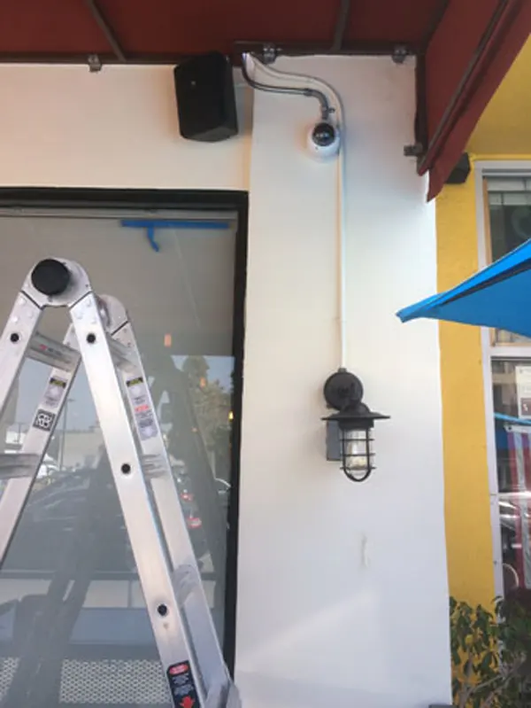 Completed Security Camera Setup West Hollywood
